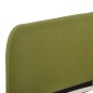 vidaXL Giroletto Verde in Tessuto 160x200 cm vidaXL Giroletto Verde in Tessuto 160x200 cm