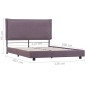 vidaXL Giroletto Grigio Talpa in Tessuto 120x200 cm vidaXL Giroletto Grigio Talpa in Tessuto 120x200 cm