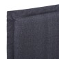 vidaXL Giroletto senza Materasso Grigio Scuro 140x200 cm Tessuto vidaXL Giroletto senza Materasso Grigio Scuro 140x200 cm Tessuto