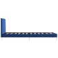 vidaXL Giroletto Blu in Tessuto 90x200 cm vidaXL Giroletto Blu in Tessuto 90x200 cm