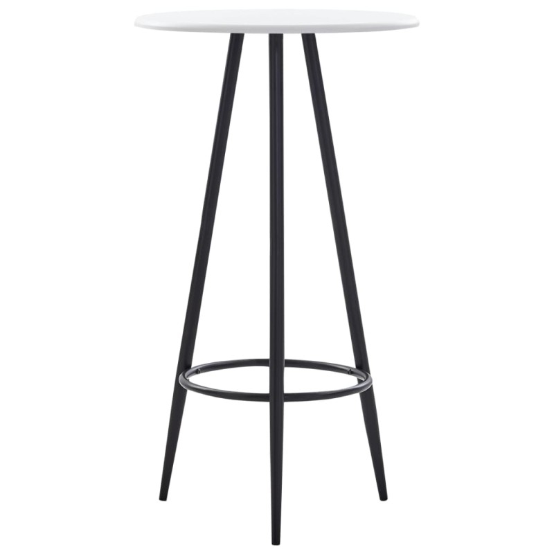 vidaXL Tavolo da Bar Bianco 60x107,5 cm in MDF vidaXL Tavolo da Bar Bianco 60x107,5 cm in MDF