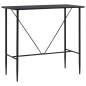 vidaXL Tavolo da Bar Nero 120x60x110 cm in MDF vidaXL Tavolo da Bar Nero 120x60x110 cm in MDF