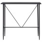 vidaXL Tavolo da Bar Nero 120x60x110 cm in MDF vidaXL Tavolo da Bar Nero 120x60x110 cm in MDF