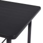 vidaXL Tavolo da Bar Nero 120x60x110 cm in MDF vidaXL Tavolo da Bar Nero 120x60x110 cm in MDF