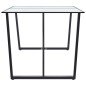 vidaXL Tavolo da Pranzo Bianco 160x80x75 cm in Vetro Temperato vidaXL Tavolo da Pranzo Bianco 160x80x75 cm in Vetro Temperato