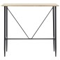 vidaXL Tavolo da Bar Rovere 120x60x110 cm in MDF