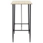 vidaXL Tavolo da Bar Rovere 120x60x110 cm in MDF