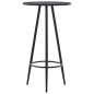 vidaXL Tavolo da Bar Nero 60x107,5 cm in MDF vidaXL Tavolo da Bar Nero 60x107,5 cm in MDF