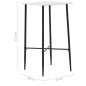 vidaXL Tavolo da Bar Bianco 60x60x111 cm in MDF vidaXL Tavolo da Bar Bianco 60x60x111 cm in MDF