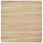 vidaXL Tavolo da Bar Rovere 60x60x111 cm in MDF vidaXL Tavolo da Bar Rovere 60x60x111 cm in MDF