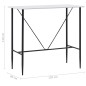 vidaXL Tavolo da Bar Bianco 120x60x110 cm in MDF vidaXL Tavolo da Bar Bianco 120x60x110 cm in MDF