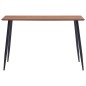 vidaXL Tavolo da Pranzo Marrone 120x60x75 cm in MDF vidaXL Tavolo da Pranzo Marrone 120x60x75 cm in MDF