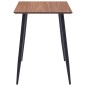 vidaXL Tavolo da Pranzo Marrone 120x60x75 cm in MDF vidaXL Tavolo da Pranzo Marrone 120x60x75 cm in MDF