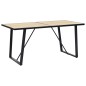 vidaXL Tavolo da Pranzo Rovere 140x70x75 cm in MDF vidaXL Tavolo da Pranzo Rovere 140x70x75 cm in MDF