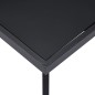 vidaXL Tavolo da Pranzo Nero 160x80x75 cm in Vetro Temperato vidaXL Tavolo da Pranzo Nero 160x80x75 cm in Vetro Temperato