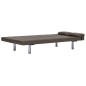vidaXL Divano Letto con 2 Cuscini Marrone in Similpelle vidaXL Divano Letto con 2 Cuscini Marrone in Similpelle