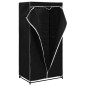 vidaXL Armadio 2 pz Nero 75x50x160 cm vidaXL Armadio 2 pz Nero 75x50x160 cm