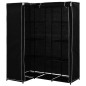 vidaXL Armadio Angolare Nero 130x87x169 cm vidaXL Armadio Angolare Nero 130x87x169 cm