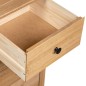 vidaXL Credenza 46x40x89 cm in Legno Massello di Pino Panama Range