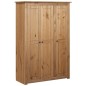 vidaXL Armadio a 3 Ante 118x50x171,5cm Legno di Pino Panama Range vidaXL Armadio a 3 Ante 118x50x171,5cm Legno di Pino Panama Range