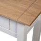 vidaXL Tavolo Consolle Bianco 110x40x72 cm Legno Massello Pino Panama vidaXL Tavolo Consolle Bianco 110x40x72 cm Legno Massello Pino Panama