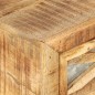 vidaXL Tavolino da Caffè 110x50x38 cm in Legno Massello di Mango