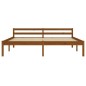 vidaXL Giroletto Marrone Miele in Legno Massello di Pino 160x200 cm