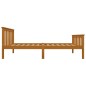 vidaXL Giroletto Marrone Miele in Legno Massello di Pino 100x200 cm vidaXL Giroletto Marrone Miele in Legno Massello di Pino 100x200 cm