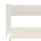 vidaXL Giroletto Bianco in Legno Massello di Pino 90x200 cm vidaXL Giroletto Bianco in Legno Massello di Pino 90x200 cm