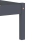 vidaXL Giroletto senza Materasso Grigio 100x200 cm in Legno di Pino vidaXL Giroletto senza Materasso Grigio 100x200 cm in Legno di Pino