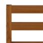 vidaXL Giroletto Marrone Miele in Legno Massello di Pino 140x200 cm vidaXL Giroletto Marrone Miele in Legno Massello di Pino 140x200 cm
