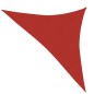 Vela Parasole 160 g/m² Rossa 3,5x3,5x4,9 m in HDPE Vela Parasole 160 g/m² Rossa 3,5x3,5x4,9 m in HDPE