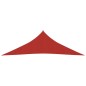 Vela Parasole 160 g/m² Rossa 3,5x3,5x4,9 m in HDPE Vela Parasole 160 g/m² Rossa 3,5x3,5x4,9 m in HDPE