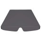 Baldacchino per Dondolo da Giardino Antracite 150/130x70/105cm Baldacchino per Dondolo da Giardino Antracite 150/130x70/105cm