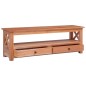 vidaXL Mobile Porta TV 120x30x40 cm in Legno Massello di Mogano vidaXL Mobile Porta TV 120x30x40 cm in Legno Massello di Mogano