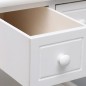 vidaXL Tavolino Laterale Bianco 40x40x40 cm in Legno di Paulownia vidaXL Tavolino Laterale Bianco 40x40x40 cm in Legno di Paulownia
