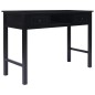 vidaXL Scrivania Nera 110x45x76 cm in Legno vidaXL Scrivania Nera 110x45x76 cm in Legno
