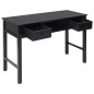 vidaXL Scrivania Nera 110x45x76 cm in Legno vidaXL Scrivania Nera 110x45x76 cm in Legno