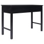 vidaXL Scrivania Nera 110x45x76 cm in Legno vidaXL Scrivania Nera 110x45x76 cm in Legno