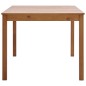 vidaXL Tavolo da Pranzo Marrone Miele 180x90x73 cm in Legno di Pino