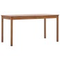 vidaXL Tavolo da Pranzo Marrone Miele 140x70x73 cm in Legno di Pino vidaXL Tavolo da Pranzo Marrone Miele 140x70x73 cm in Legno di Pino
