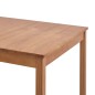 vidaXL Tavolo da Pranzo Marrone Miele 140x70x73 cm in Legno di Pino vidaXL Tavolo da Pranzo Marrone Miele 140x70x73 cm in Legno di Pino
