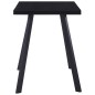vidaXL Tavolo da Pranzo Nero 120x60x75 cm in Vetro Temperato vidaXL Tavolo da Pranzo Nero 120x60x75 cm in Vetro Temperato