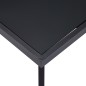 vidaXL Tavolo da Pranzo Nero 120x60x75 cm in Vetro Temperato vidaXL Tavolo da Pranzo Nero 120x60x75 cm in Vetro Temperato