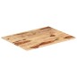 vidaXL Piano Tavolo in Legno Massello di Acacia 15-16 mm 60x80 cm vidaXL Piano Tavolo in Legno Massello di Acacia 15-16 mm 60x80 cm