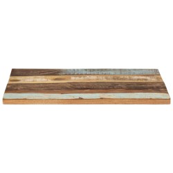 vidaXL Piano Tavolo Rettangolare 60x70 cm 25-27 mm Legno di Recupero