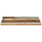 vidaXL Piano Tavolo Rettangolare 60x70 cm 25-27 mm Legno di Recupero