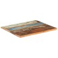 vidaXL Piano Tavolo Rettangolare 60x70 cm 25-27 mm Legno di Recupero