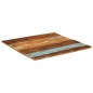 vidaXL Piano Tavolo Quadrato 80x80 cm 15-16 mm in Legno di Recupero