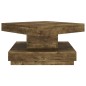 vidaXL Tavolino da Salotto Marrone Scuro 60x60x35 cm in MDF vidaXL Tavolino da Salotto Marrone Scuro 60x60x35 cm in MDF